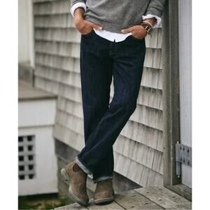 Outerknown Local Straight Fit S.E.A. Jeans, Indigo, 32x30